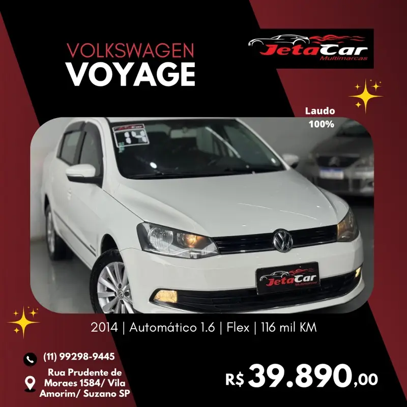 Volkswagen Voyage 1.6 VHT Highline I-Motion (Aut) (Flex)