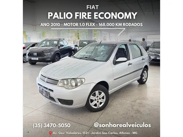 Carro Fiat Palio 2010 Fire 1.0 8V (Flex) 4p
