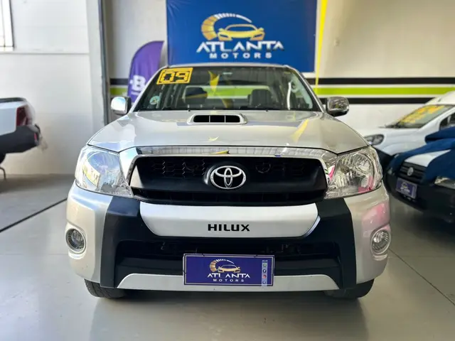 Carro Toyota Hilux Cabine Dupla 2009 Hilux SRV 4X4 3.0 (cab dupla) (aut)