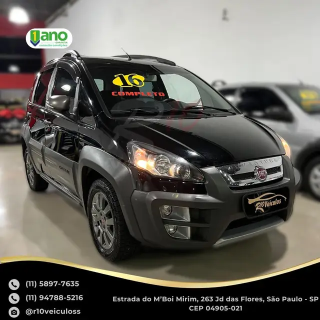Carro Fiat Idea 2016 Adventure 1.8 16V E.TorQ (Flex)