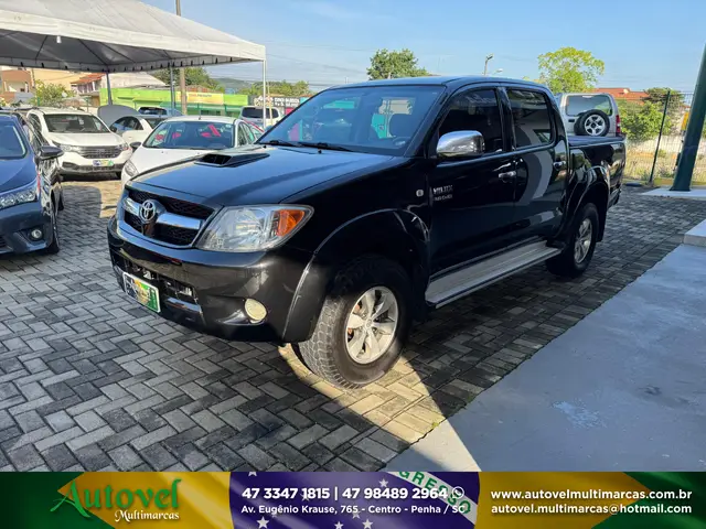 Carro Toyota Hilux Cabine Dupla 2008 Hilux SRV 4X4 3.0 (cab dupla) (aut)