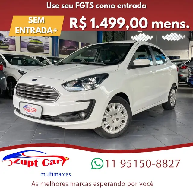 Carro Ford Ka Sedan 2020 SE Plus 1.0 (Flex)