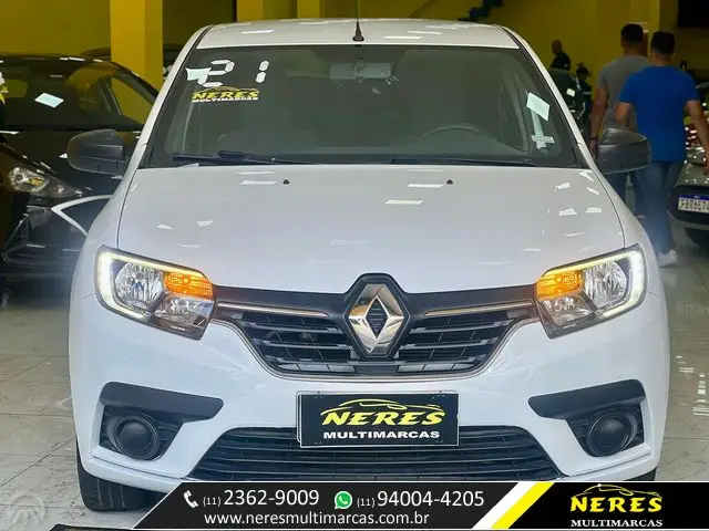 Carro Renault Logan 2021 Life 1.0 12V SCe (Flex)