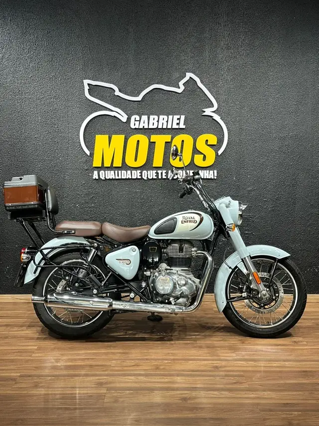 Carro Royal Enfield Classic 350 2023 Halcyon