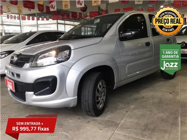 Carro Fiat Uno 2018 Drive 1.0 Firefly (Flex)