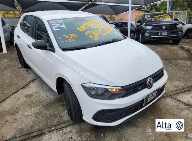 Carro Volkswagen Polo 2024 Track 1.0 Flex 12V 5p