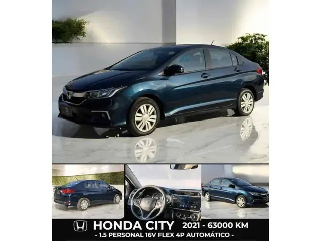 Carro Honda City 2021 1.5 Personal CVT