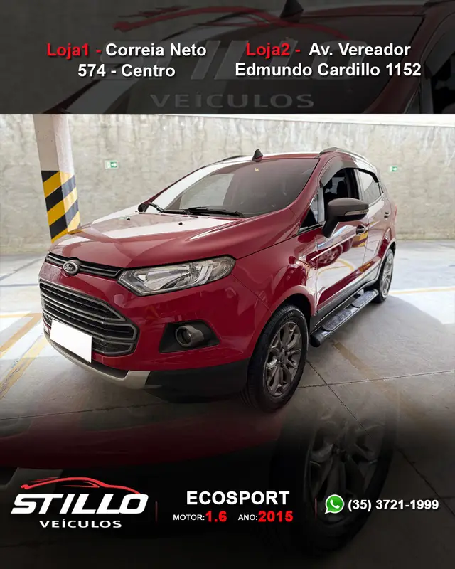 Carro Ford EcoSport 2015 Ecosport Freestyle 1.6 16V (Flex)