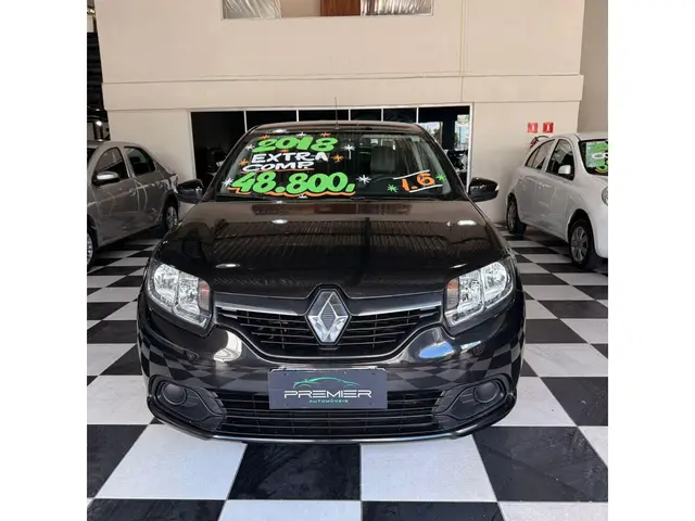 Carro Renault Logan 2018 Expression 1.6 16V SCe (Flex)