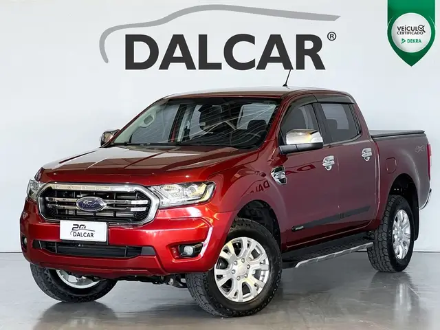 Carro Ford Ranger Cabine Dupla 2021 XLT 3.2 Turbodiesel 20V 4x4 (Aut)
