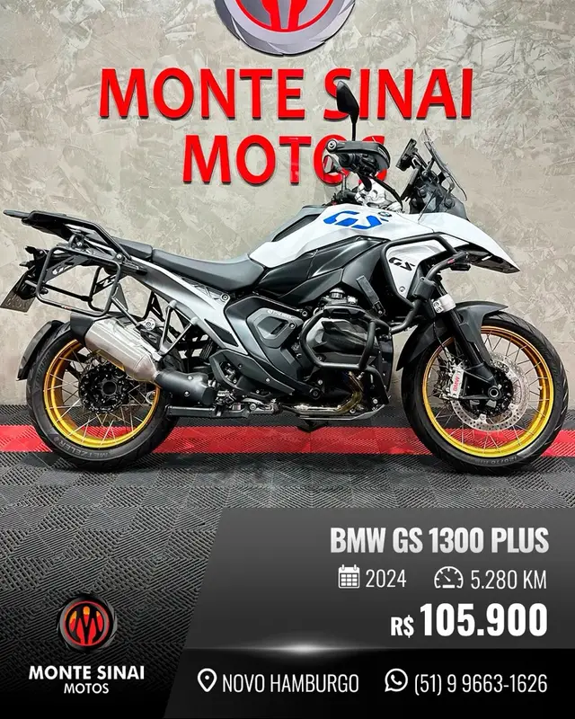 Carro BMW R 1300 GS 2024 Plus