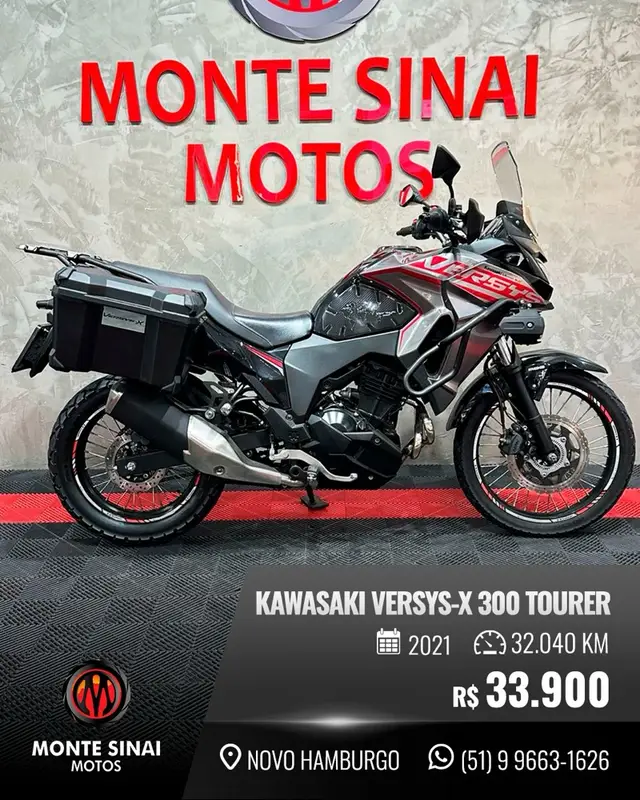 Carro Kawasaki Versys 2021 X 300 TOURER