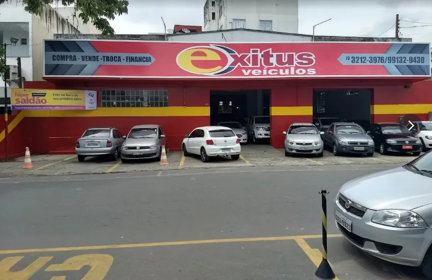 Fachada da loja Exitus Veículos - Itabuna - BA