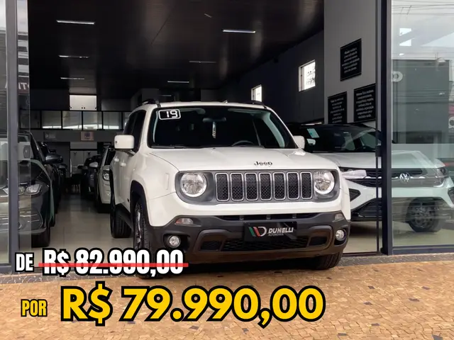 Carro Jeep Renegade 2019 Longitude 1.8 4x2 (Aut) (Flex)