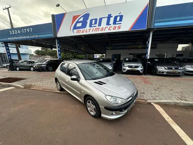 Carro Peugeot 206 2007 Hatch. Feline 1.6 16V (flex)
