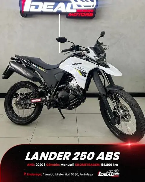 Carro Yamaha XTZ 250 Lander 2020 Blueflex/ABS