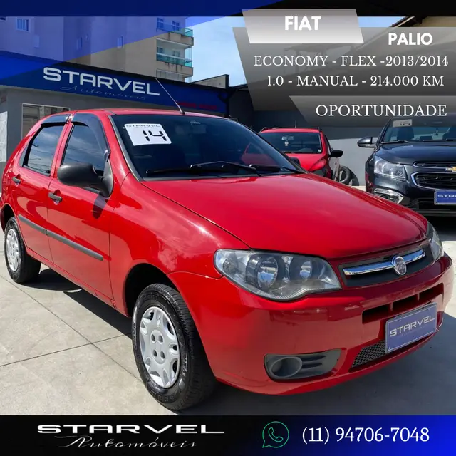Carro Fiat Palio 2014 Fire 1.0 8V (Flex) 4p