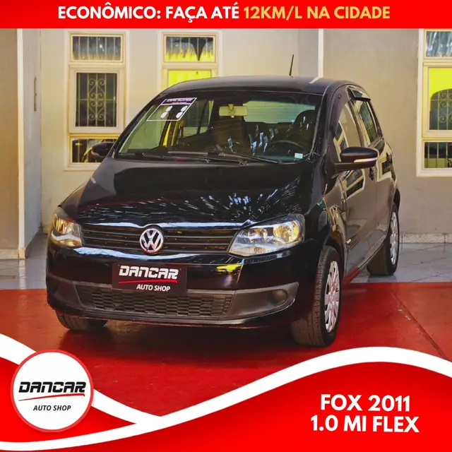 Carro Volkswagen Fox 2011 1.0 8V (Flex) 4p