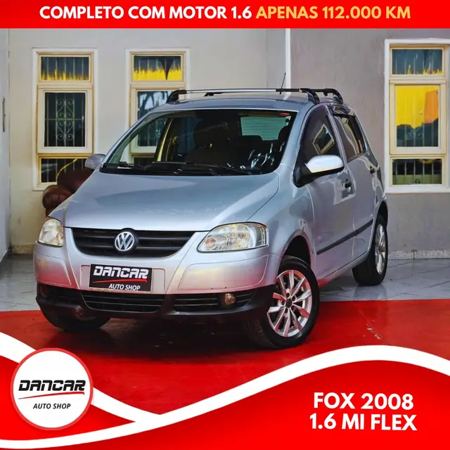 Carro Volkswagen Fox 2008 Plus 1.6 8V (Flex)