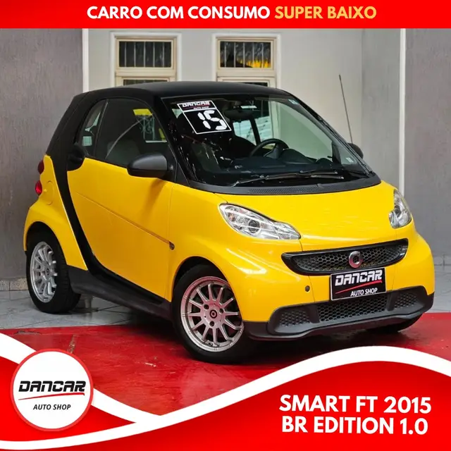 Carro Smart Fortwo Coupe 2015 fortwo 1.0 MHD Coupé