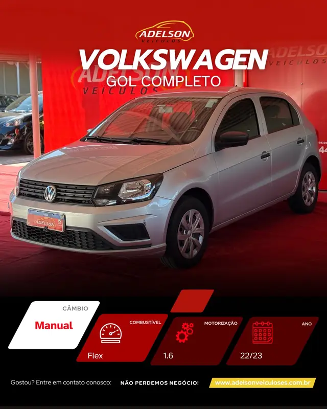 Carro Volkswagen Gol 2023 1.0 12v (Flex)