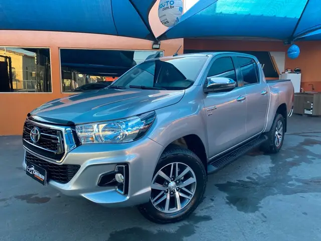 Carro Toyota Hilux Cabine Dupla 2019 Hilux 2.7 SRV CD 4x4 (Flex) (Aut)