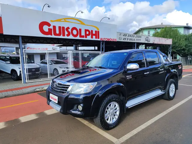 Carro Toyota Hilux Cabine Dupla 2012 Hilux 3.0 TDI 4x4 CD SRV Top (Aut)