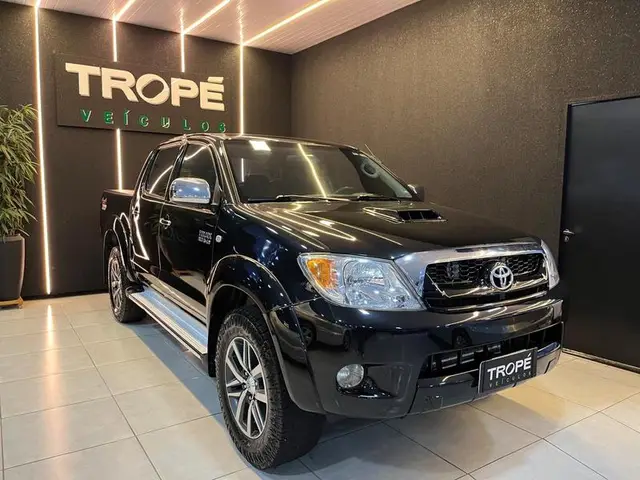 Carro Toyota Hilux Cabine Dupla 2008 Hilux SRV 4X4 3.0 (cab dupla) (aut)