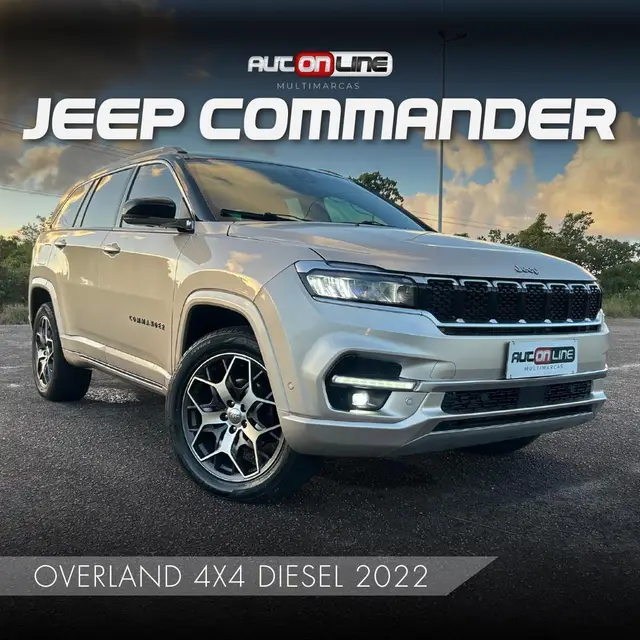 Carro Jeep Commander 2022 Overland TD380 Diesel 4x4 (Aut)