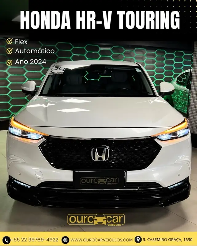 Carro Honda HR-V 2024 Touring 1.5 Turbo