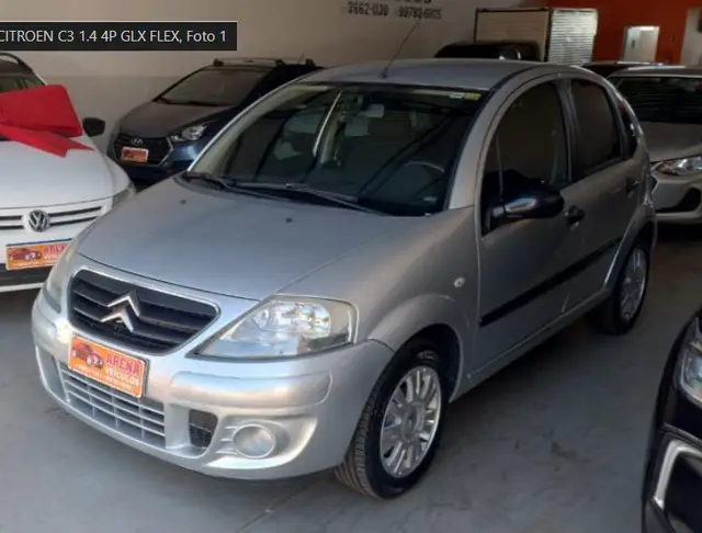 Carro Citroën C3 2011 GLX 1.4 8V (flex)