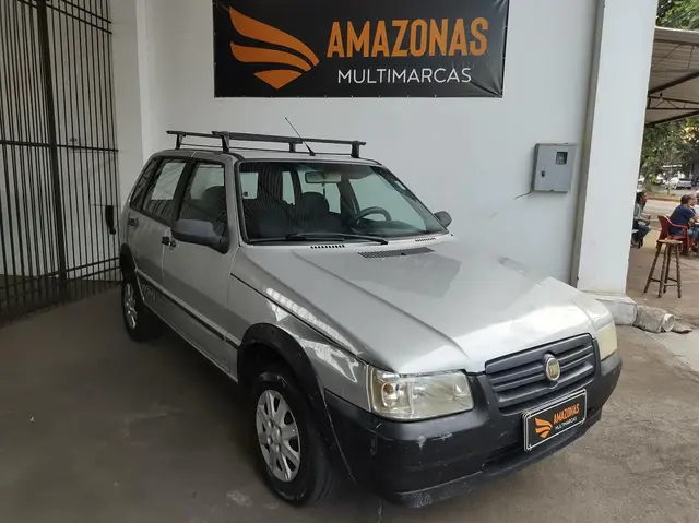 Carro Fiat Uno Mille 2010 Mille Celeb. WAY ECON. 1.0 F.Flex 4p