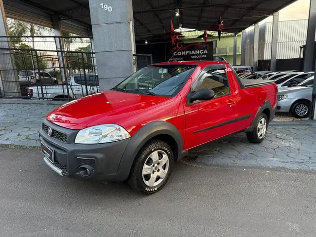 Carro Fiat Strada 2017 Hard Working 1.4 (Flex) (Cabine Simples)