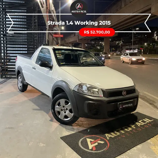 Carro Fiat Strada 2015 Working 1.4 (Flex)