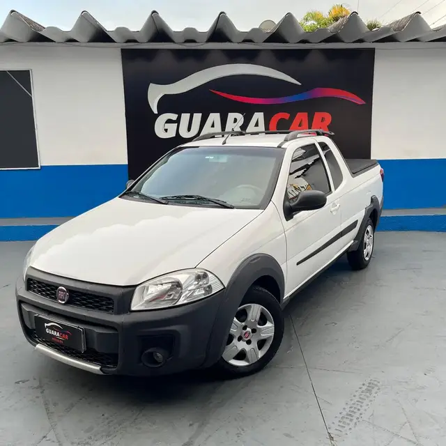 Carro Fiat Strada 2017 Hard Working 1.4 (Flex) (Cabine Simples)