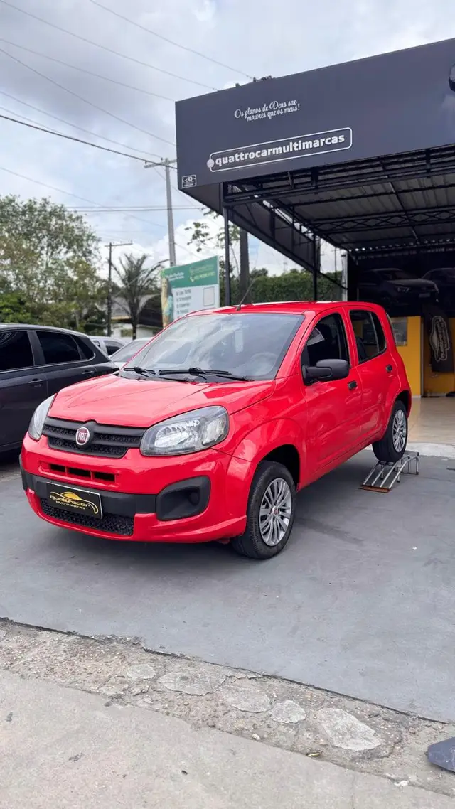 Carro Fiat Uno 2021 Attractive 1.0