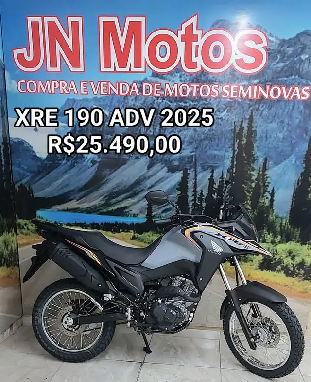 Carro Honda XRE 190 2025 Adventure