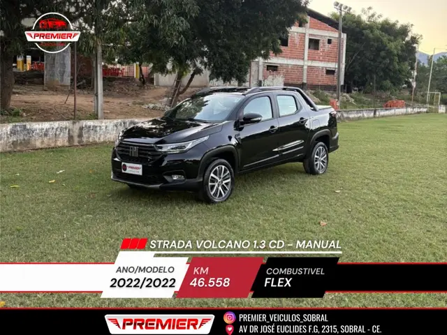 Carro Fiat Strada 2022 Volcano 1.3 CD (Flex)