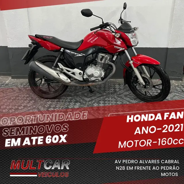 Carro Honda CG 160 2021 Fan
