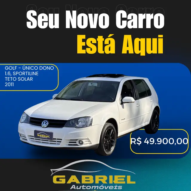 Carro Volkswagen Golf 2011 Sportline 1.6 VHT Ltd Edition
