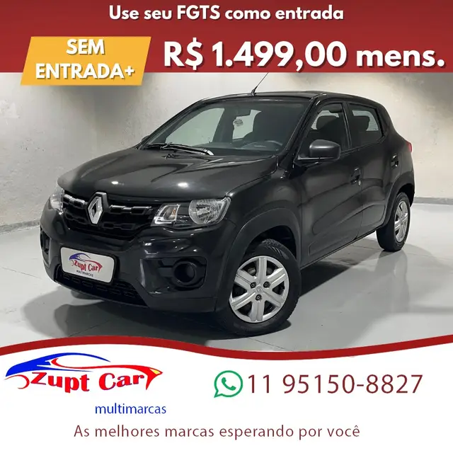 Carro Renault Kwid 2023 Zen 1.0 12v SCe (Flex)
