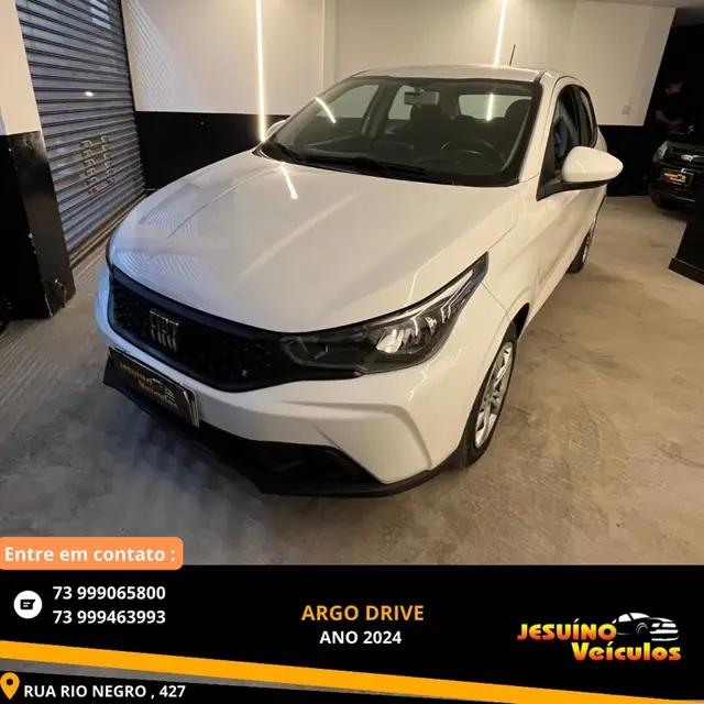 Carro Fiat Argo 2024 Drive 1.0