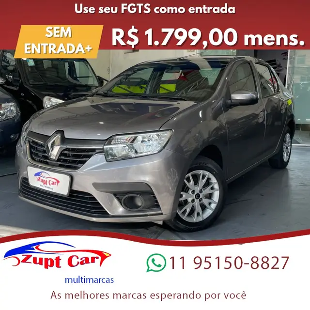 Carro Renault Logan 2024 Zen 1.0