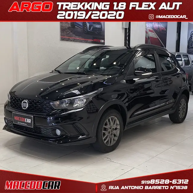 Carro Fiat Argo 2020 1.8 Trekking (Aut) (Flex)