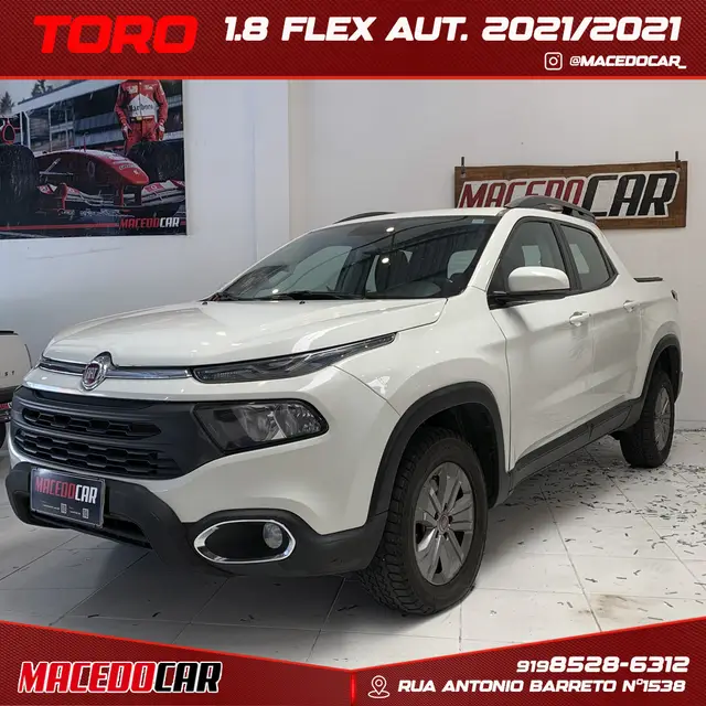 Carro Fiat Toro 2021 Freedom 1.8 AT6 4x2 (Flex)