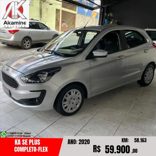 Carro Ford Ka Sedan 2020 SE Plus 1.5 12v (Aut) (Flex)