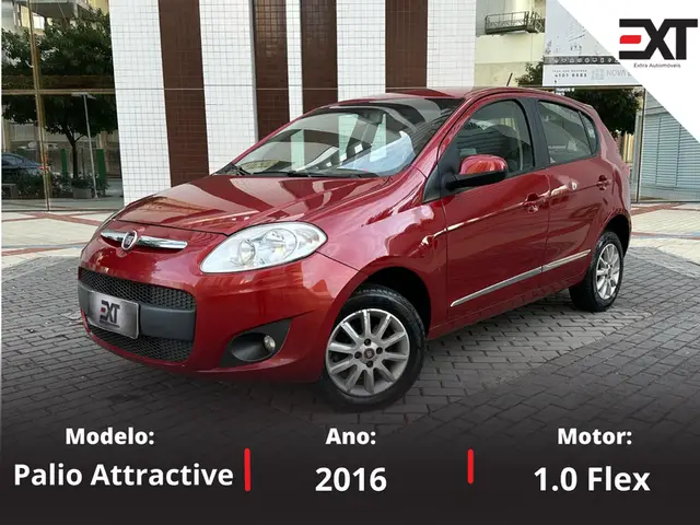 Carro Fiat Palio 2016 Attractive 1.0 Evo (Flex)