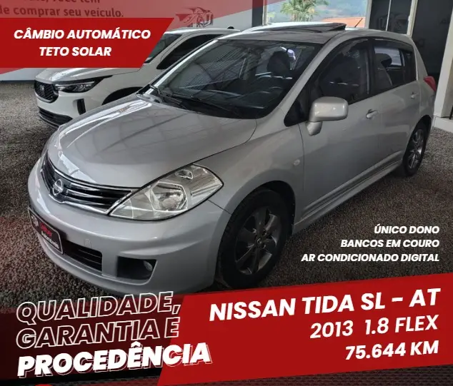 Carro Nissan Tiida 2013 SL 1.8 (flex)