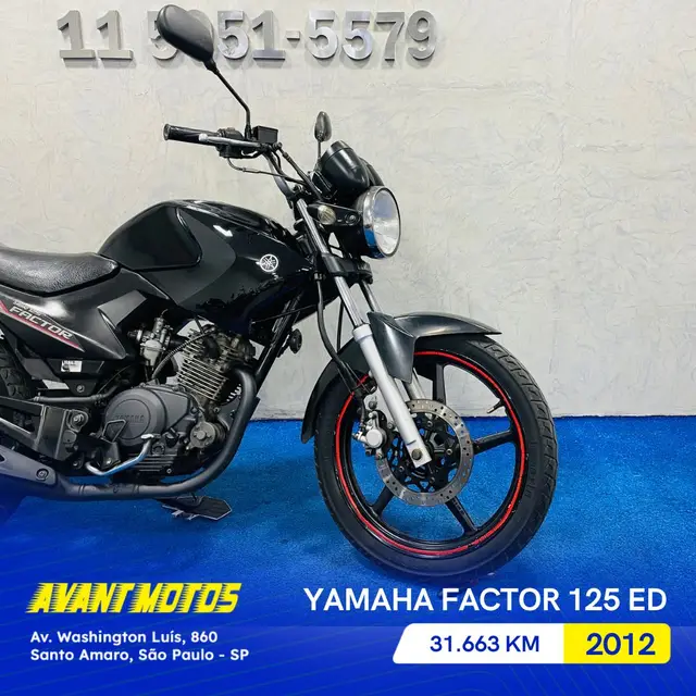 Carro Yamaha YBR 125 Factor 2012 Ybr 125 Factor ED