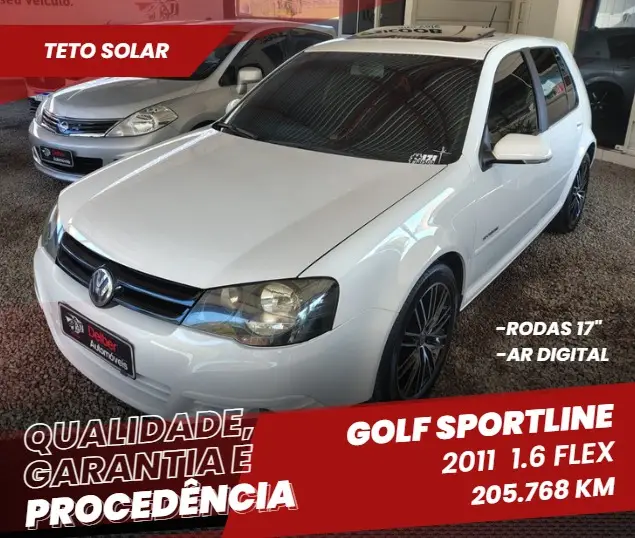 Carro Volkswagen Golf 2011 Sportline 1.6 VHT Ltd Edition